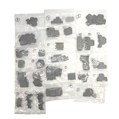 Mixed Lot of Entrelec, Wago Terminal Block End/Partition Plate Covers Gray