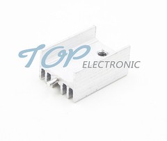 10PCS Heat Sink 21x15x10mm Aluminum Heat Sink TO-220 Transistors DIY