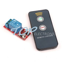 1 Channel Infrared Switch Relay Driving Module Board 12V Remote Controller