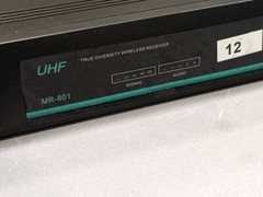 UHF MR-801 True Diversity Wireless Receiver – Used, Working