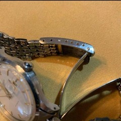 IWC wristwatch Schaffhausen with gold-colored original Genuine Jubilee Bracelet