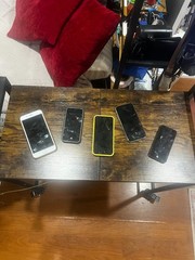 Lot of 5 Apple iPhones – iPhone 8 Plus, SE 2nd Gen, 6, 5, 5c – Untested