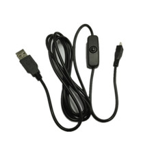 4pcs Raspberry Pi power USB switch power cable USB to micro USB with switch