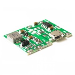 3.7V 9V 5V 2A Adjustable Step Up Boost 18650 Lithium Battery Charging Module