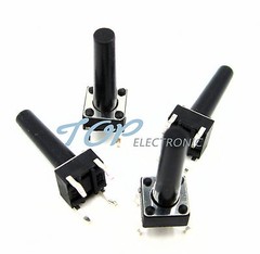 100pcs Micro switch push button 6 * 6 * 17 mm new good quality