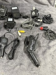 Lot of 10+ Power Cords, Chargers Random Miscellaneous Electrical AC DC Adapters