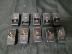 Spytec STI GL300MA Black Wireless Portable Real Time GPS Tracker Lot Of 10