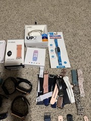 Bulk Lot Of Smart Watches Apple, Samsung, Fitbit, Etc With Accessories