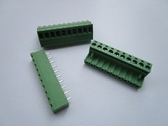 50 pcs Close Straight 10pin 5.08mm Screw Terminal Block Connector Plugbale Type