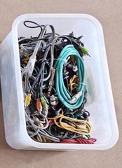 AUDIO CABLES & ADAPTERS GOLD MINE – RCA, TS, TRS, MINI Various Brands, Used