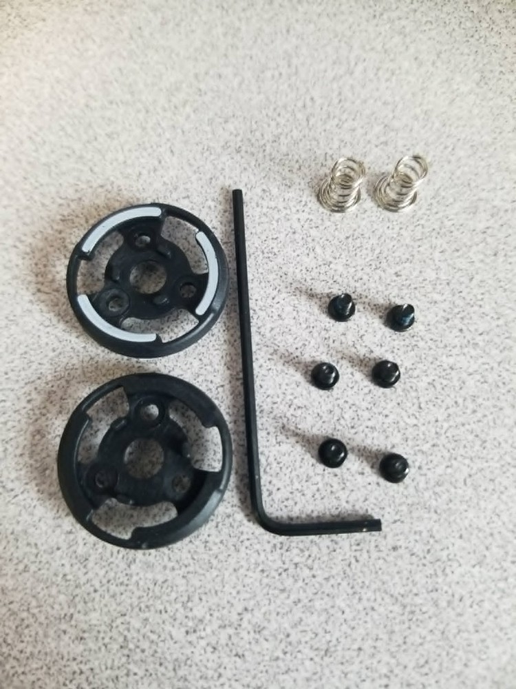 DJI – Mavic 2 service part -8330F Propeller base mounting plate CW+CCW+4 Springs