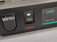 UHF MR-801 True Diversity Wireless Receiver – Used, Working