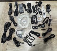 Assorted Lot of Charging Cords, Cables, Adapters Etc