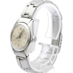 Rolex Watch Oyster Precision 6411 Silver Stainless Steel Manual Winding Women’s