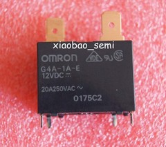 2PCS 12V G4A-1A-E-12VDC G4A-1A-E-CN-12VDC 20A 250VAC OMRON Relay