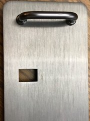 *PAIR* Grey Carver M Series Handles w/mounting hardware