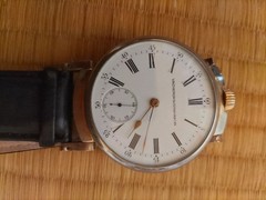Vacheron Constantin Wristwatch Hand-wound for men black color with box