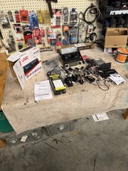 JVC KD-X560BT Car Stereo Mixed Lot with CRUX Electronics and Accessories