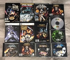 Star Wars PC CD Rom Computer Games Pick & Choose Fun Complete Updated 4/19/23