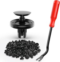 Nilight 100pcs Engine Under Cover Push-Type Retainer Replaces Lexus & Toyota 904