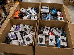 Amazon Returns Consumer Goods Featuring Household Essentials
