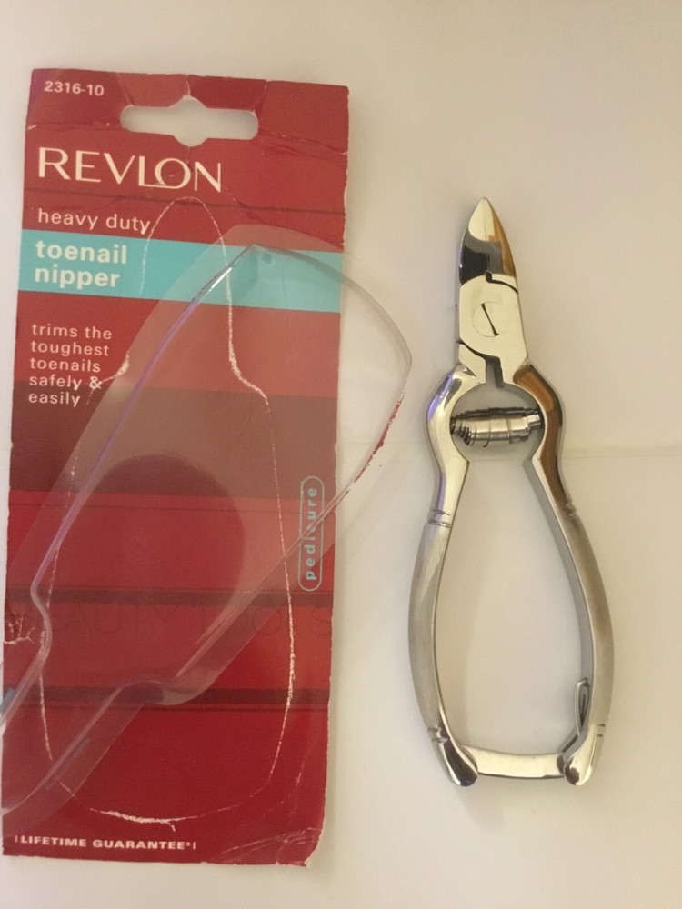New without package – REVLON TOE NAIL NIPPER CUTTER PEDICURE HEAVY DUTY