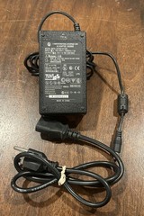 POWER SUPPLY cord Li shin LSE9901B1250 AC/DC ADAPTER 50W