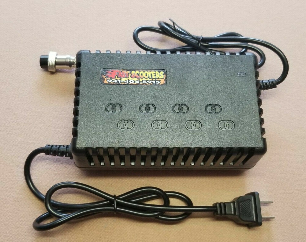 24 Volt 1.8 Amp 3-Prong Battery Charger for the Razor Chopper & Rebellion