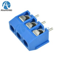 100PCS KF301-3P 5.08mm 3 Pin Connect Terminal Screw Terminal Connector