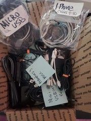 Lot of Random Cables, Charger, HDMI, Coxaial & more! (Untested)
