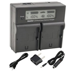 LP-E17 LCD Dual Charger for Canon Rebel SL2 T6i T6s T7i, KISS X8i X9i, EOS M3 M5