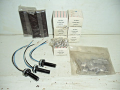 LOT MISC. ELECTRIC ELECTRICAL WIRING PARTS TERMINAL GTE SENSOR BLOCK SCREWS new