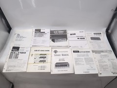 Mix lot of 30 Owner Manuals (Pioneer/Sony/Sanyo/Kenwood/Nakamichi) – EB-19087 –