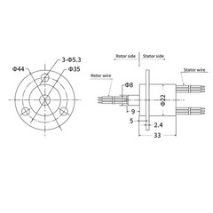1 Piece Electrical Slip Durable 2 Wire 10A For Testing Equipment Excellent
