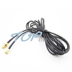 2PCS 2.8m Antenna RP-SMA Extension Cable for Wi-Fi Router Cord Extender Wifi New