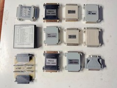 10 RS232 DB25 Connectors and Testing Tools (Mini-Tester, Modem Interface)