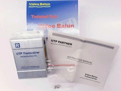 IC Realtime IVB302R Video Balun Transceiver Twisted Pair CCTV Signal Converter