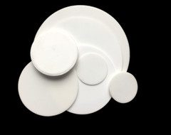 New 10pcs Alumina (99.5%AL2O3 ) Ceramic heat radiator 12*5mm