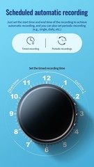 M29 Magnetic Audio Dictaphones Hidden Voice-activated Digital Sound recorder