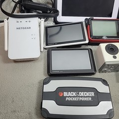 Lot Electronics Apple Pencil iPad Garmin Nuvi Netgear Panasonic Camcorder PARTS