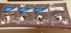 LOT OF 4 4110B-RW5 LEVITON TELCOM CATEGORY 5 COMPLAINT