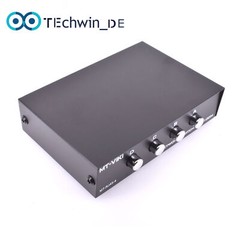4 Port 8P8C RJ45 Manual Sharing Networking Switch Box Adapter MT-RJ45-4 Box New