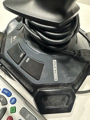 Electronics Junk Drawer Lot Logitech Joystick Amazon Fire Remotes & More