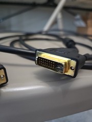 8FT DVI-D TO DVI-D GOLD PLATED CABLE