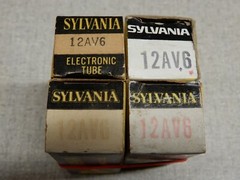 Untested Lots of 12AV6 Vacuum Tubes Qty in ()