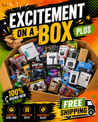 Walmart Overstock Mystery Box – Mixed Store Inventory