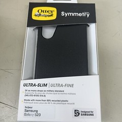 OtterBox Samsung Galaxy S23 Symmetry Series Case – Black