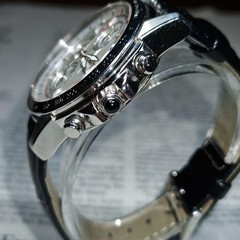 SEIKO Wristwatch Credor Phoenix black color for men w/box automatic winding