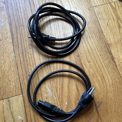 Bag Of Miscellaneous Gadget Cords And Chargers