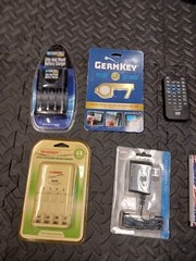 Electronics Lot Battery Chargers Remote Controls Nimh Pads Junk Drawer Lot
